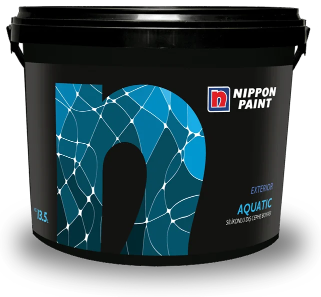 Nippon Paint AQUATIC — Самоочищающаяся силиконовая фасадная краска
