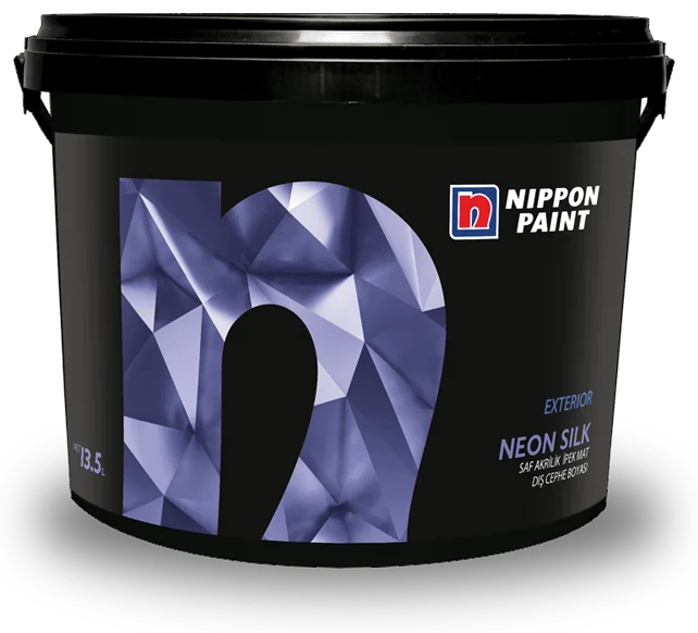 Nippon Paint NEON SILK — Шелковисто-матовая акриловая фасадная краска